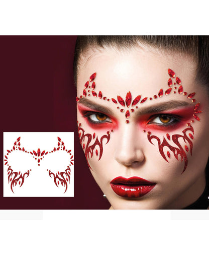Demon Glitter Stone Tattoo