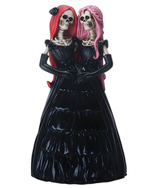 Tag der Toten - Skelamese Zwillinge Figur 13cm