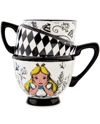 Disney Alice im Wunderland gestapelte Teetasse