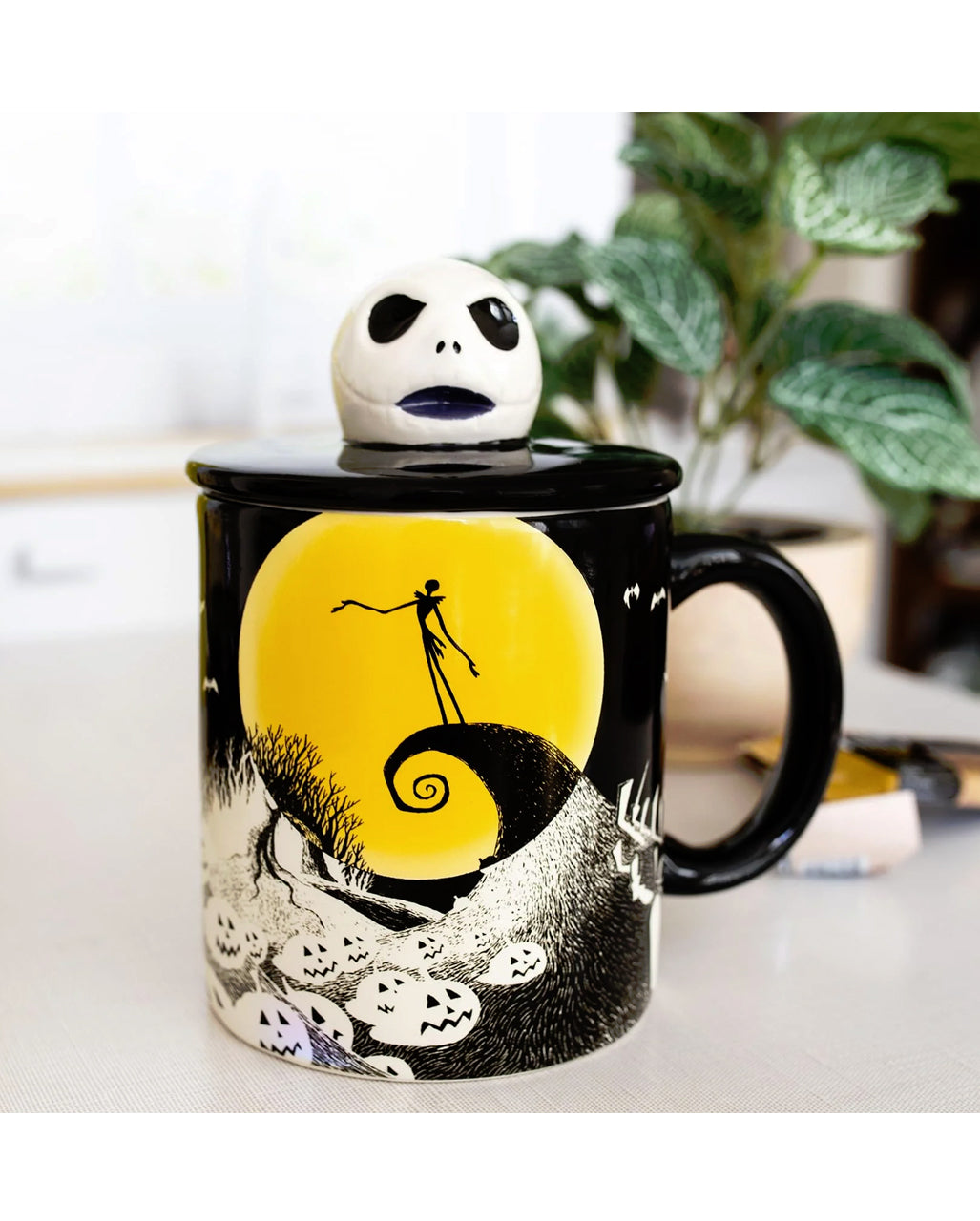 Disney TNBC Jack Skellington Tasse mit Deckel