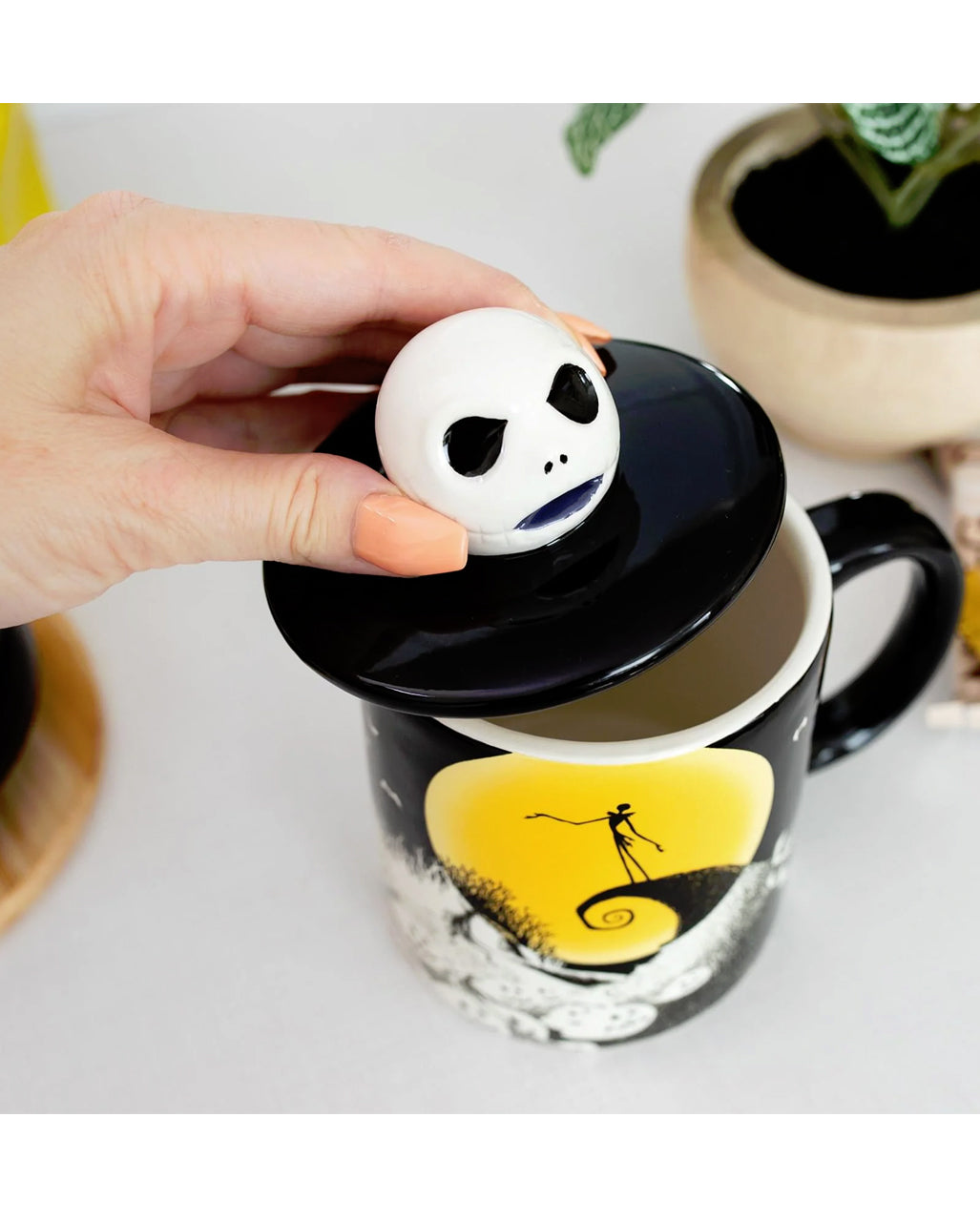 Disney TNBC Jack Skellington Tasse mit Deckel