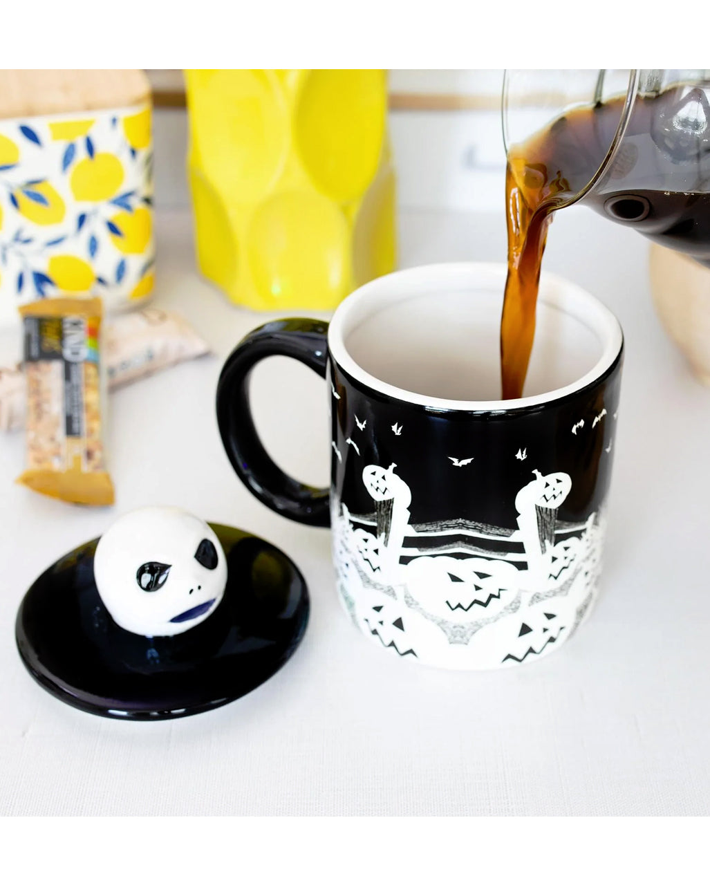 Disney TNBC Jack Skellington Tasse mit Deckel
