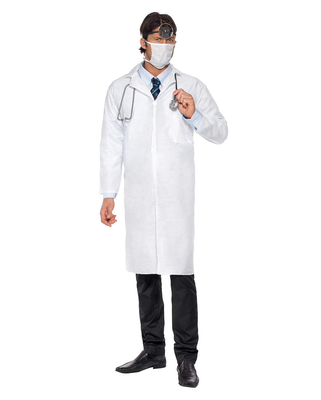 Doktor Kostüm mit Mundschutz