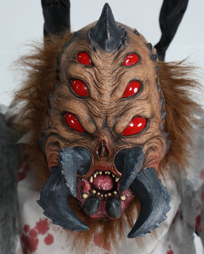 Dr. Fangor Spider Mutant Animated Halloween Prop 182cm