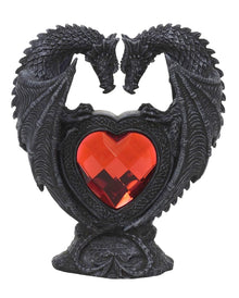 Dragon Couple With Red Heart