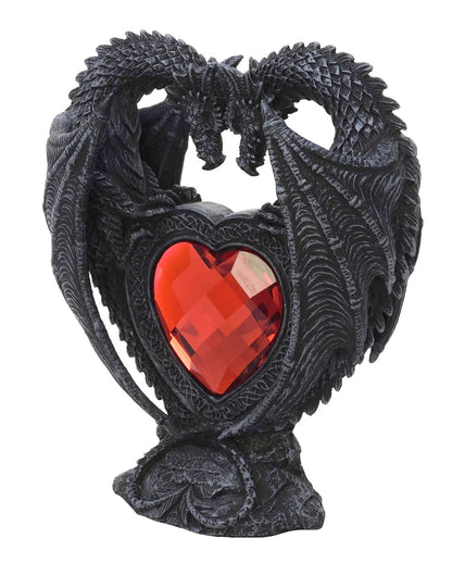 Dragon Couple With Red Heart