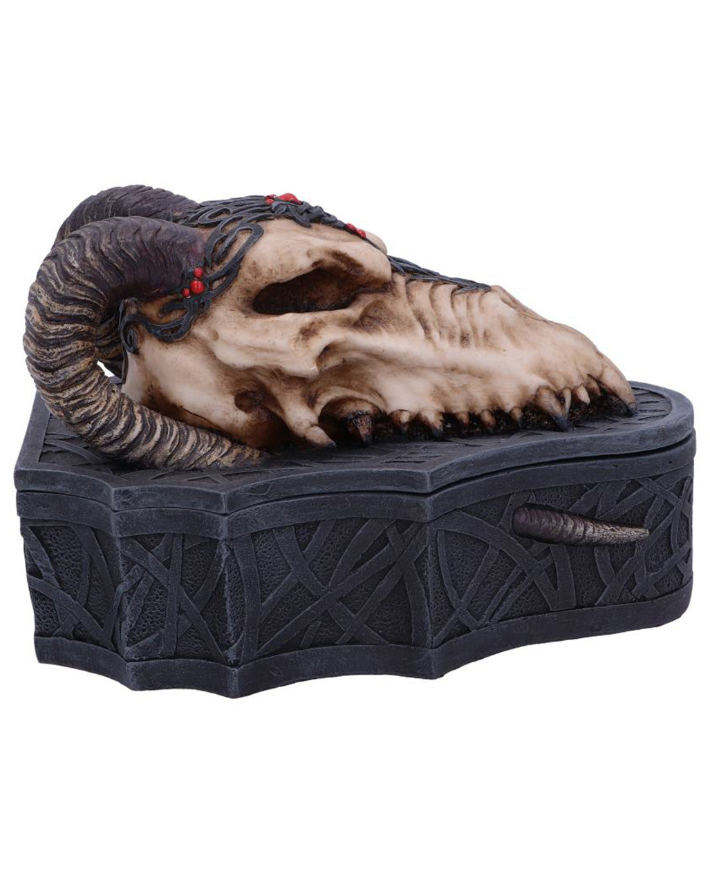 Drachenschädel Totenkopf Box 17,7cm