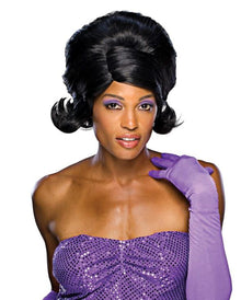 Dreamgirls Perücke schwarz 60s Style