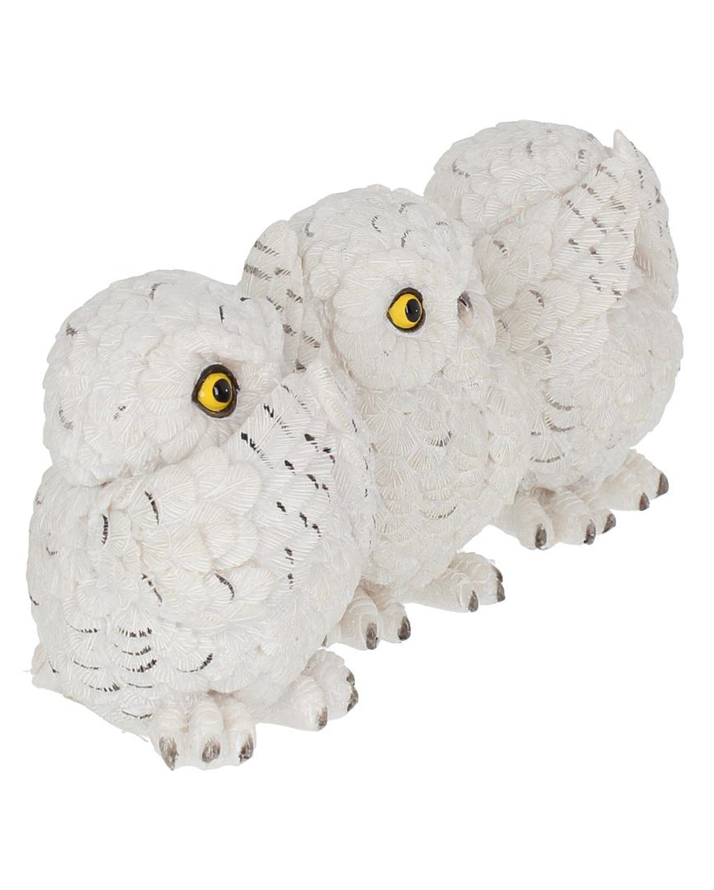 Drei weise Eulen 8cm