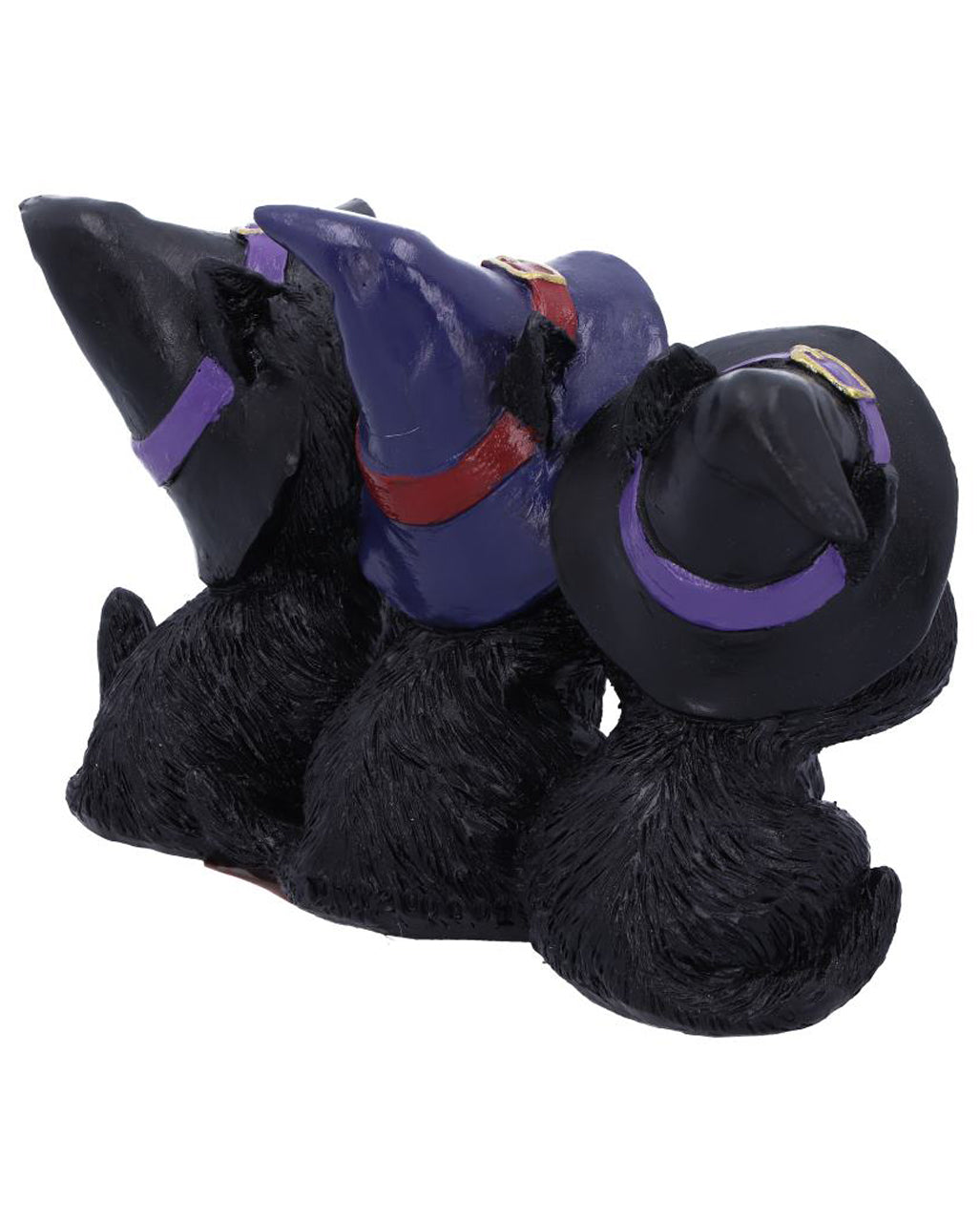 Drei Weise Schwarze Hexenkatzen 11,5cm