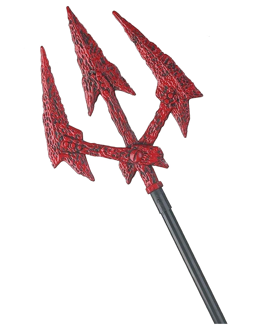 Rote Teufelsgabel als Kostümzubehör