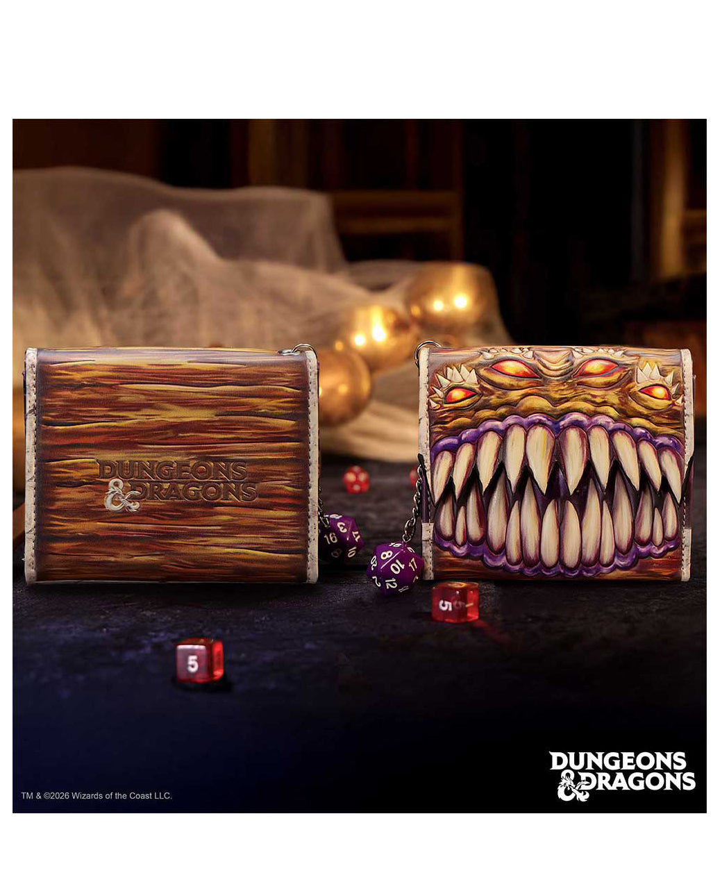 Dungeons & Dragons Mimic Geldbeutel