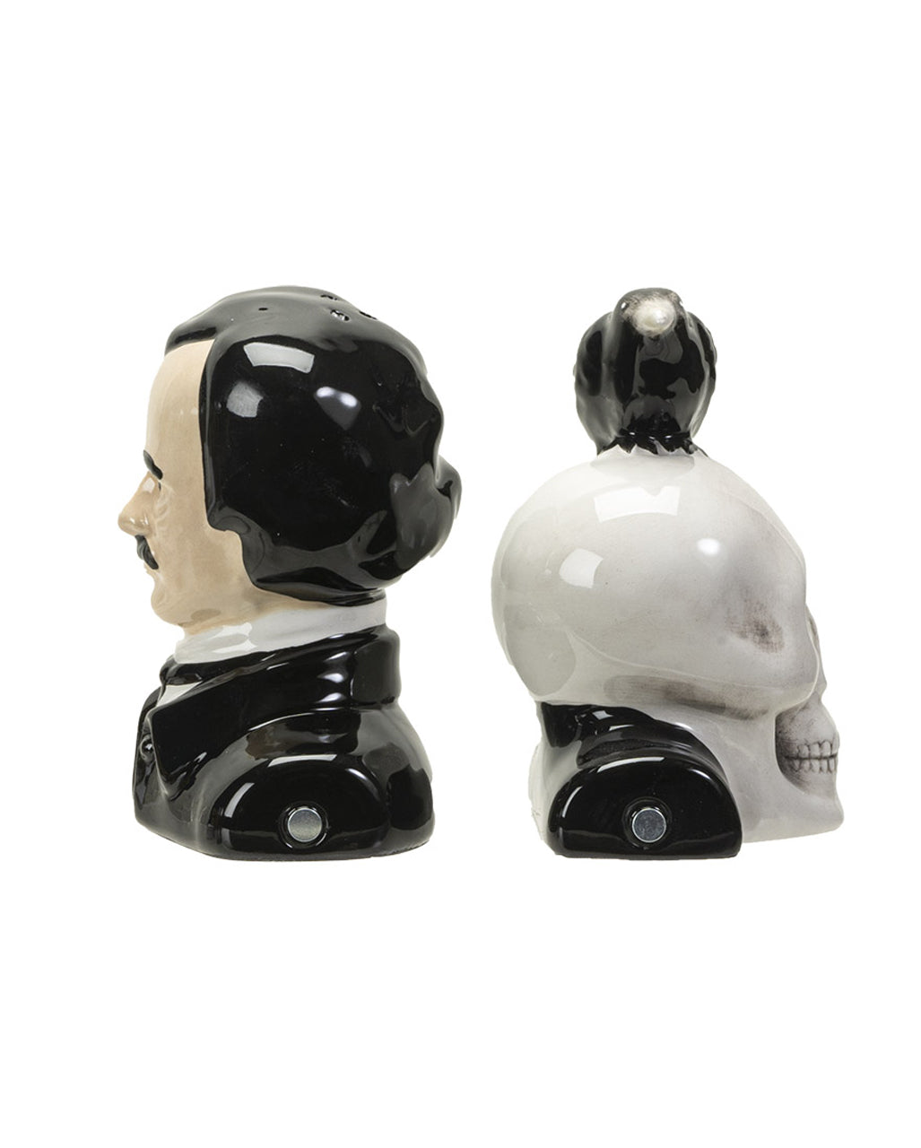 Edgar Allan Poe & Rabe Salz & Pfefferstreuer Set