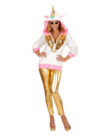 Einhorn Jacke mit Kapuze