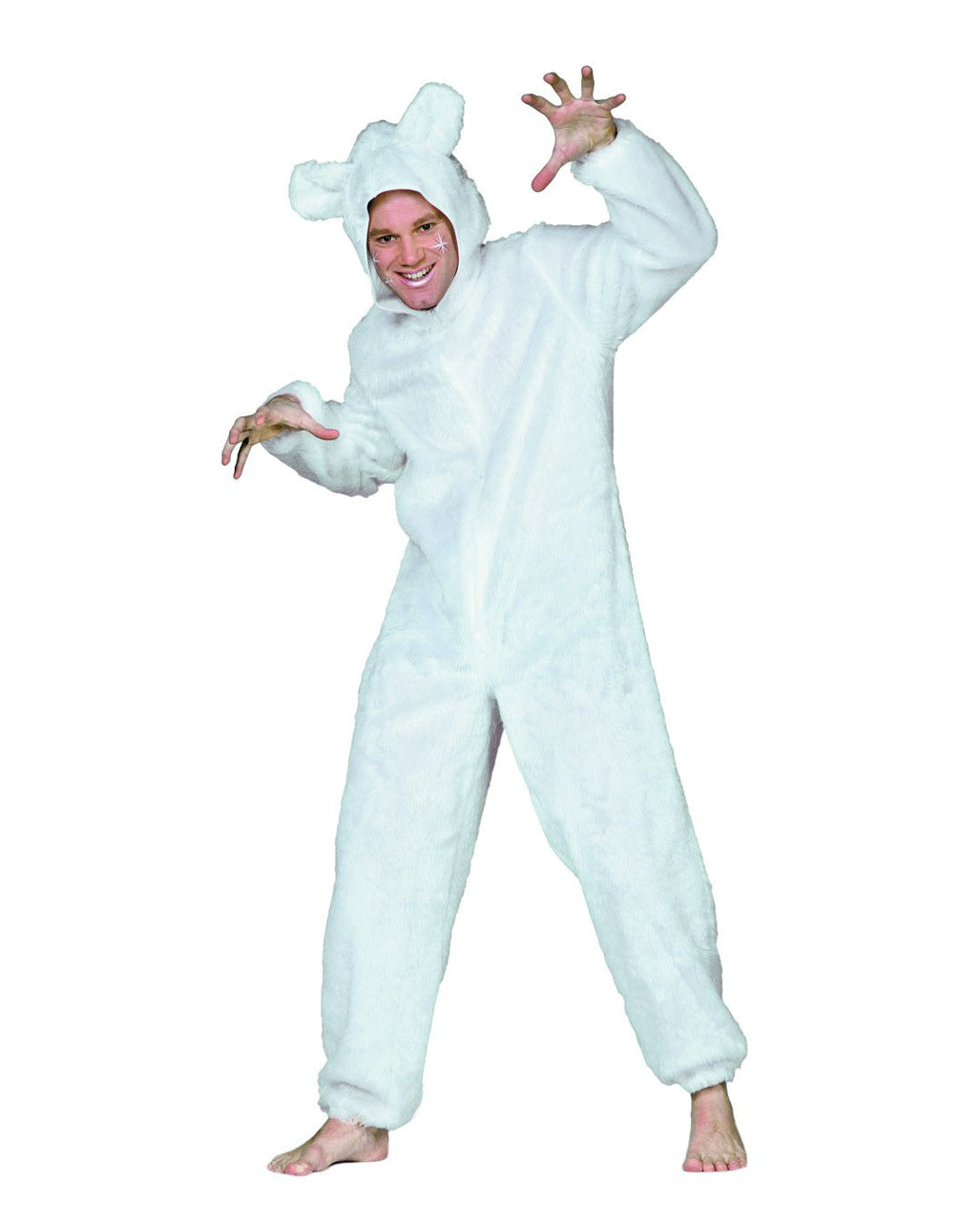 Plüschkostüm Eisbär Herren