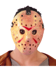 Verschmutzte Eishockey Maske