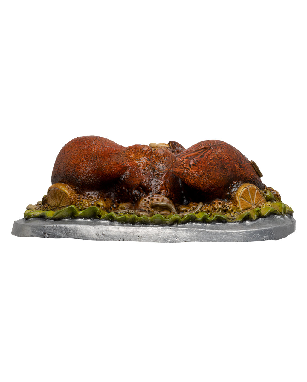 Widerlicher Truthahn Braten mit Körperteilen
