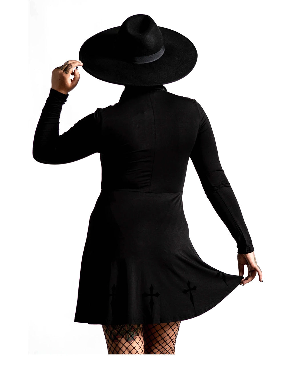 KILLSTAR Elissabat Collar Minikleid