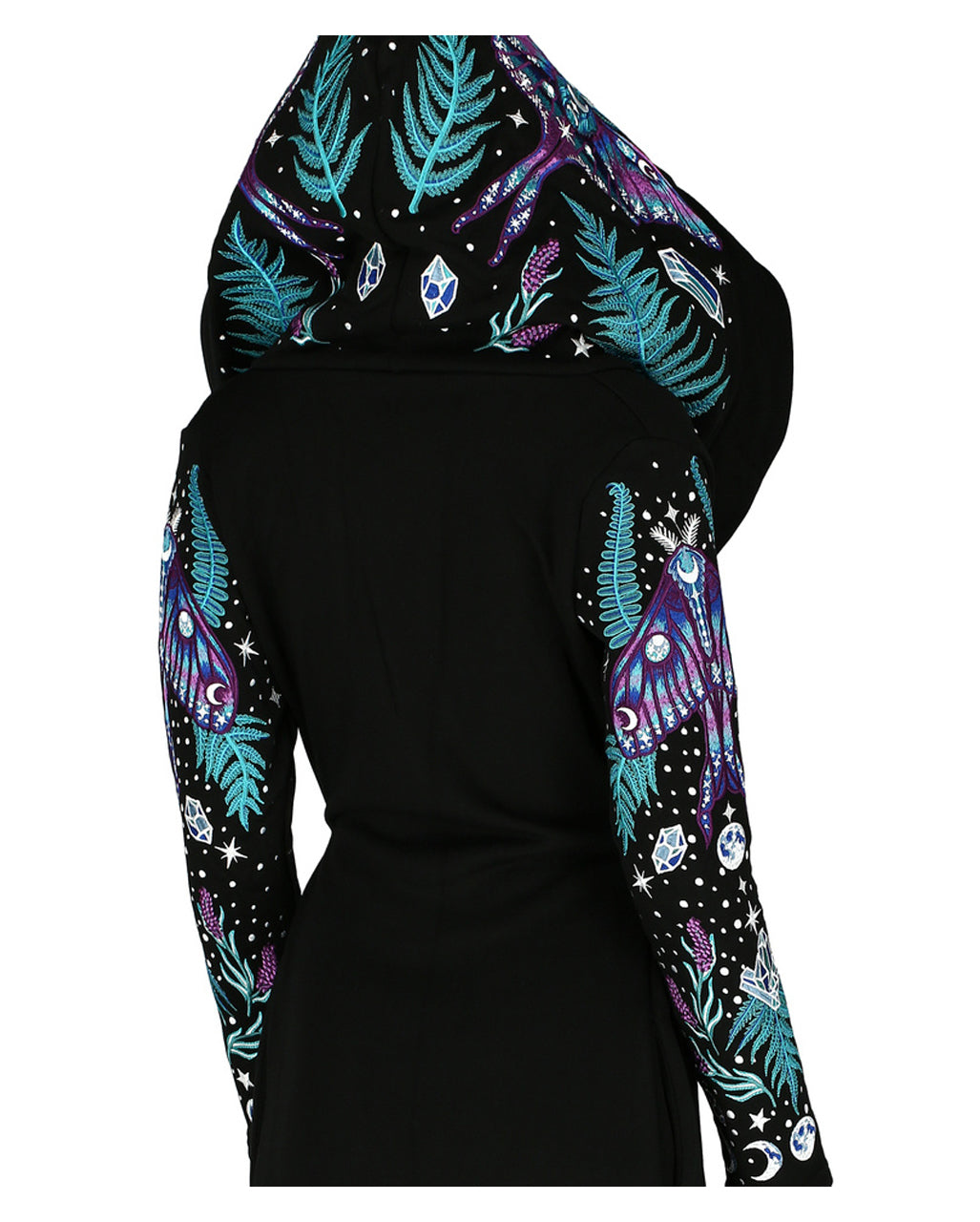 Enchanted Forest Cardigan mit Kapuze