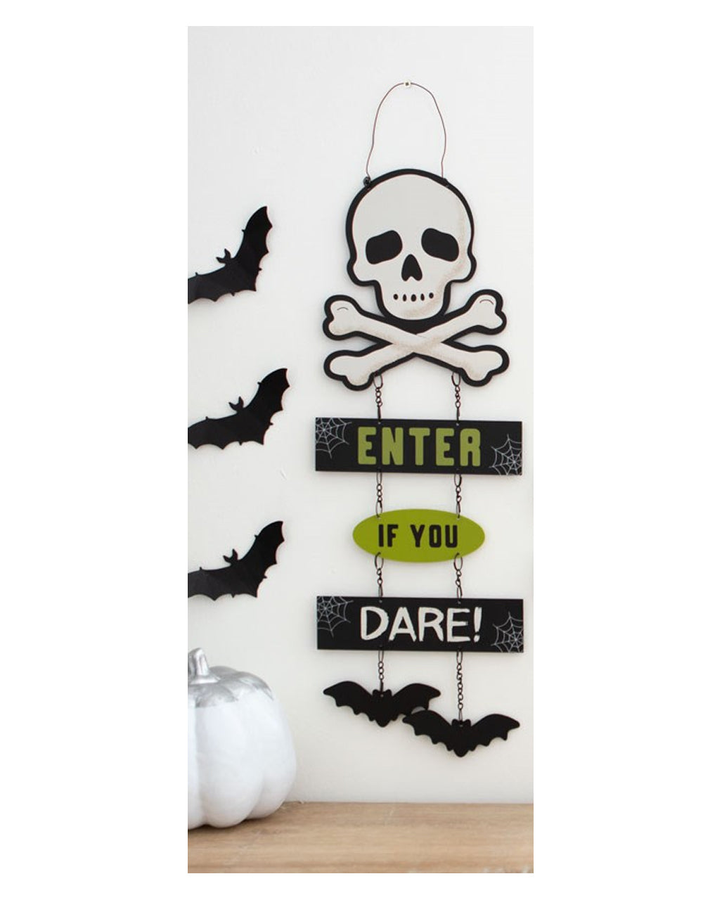 Entrer Si Tu Oses Halloween Bouclier 30cm