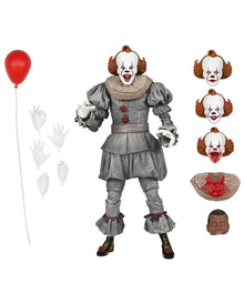 Es: Welcome To Derry - Action Figure Ultimate Pennywise 18 Cm
