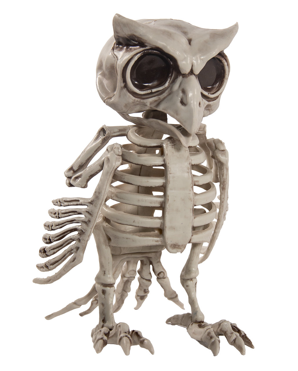 Skelett Eule als Skelettdeko 17,5cm