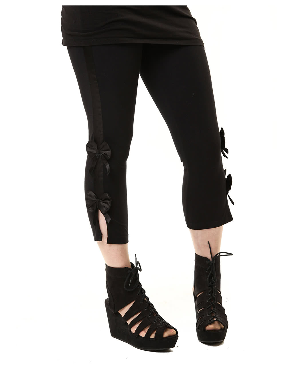 Schwarze 3/4 Leggings Eve