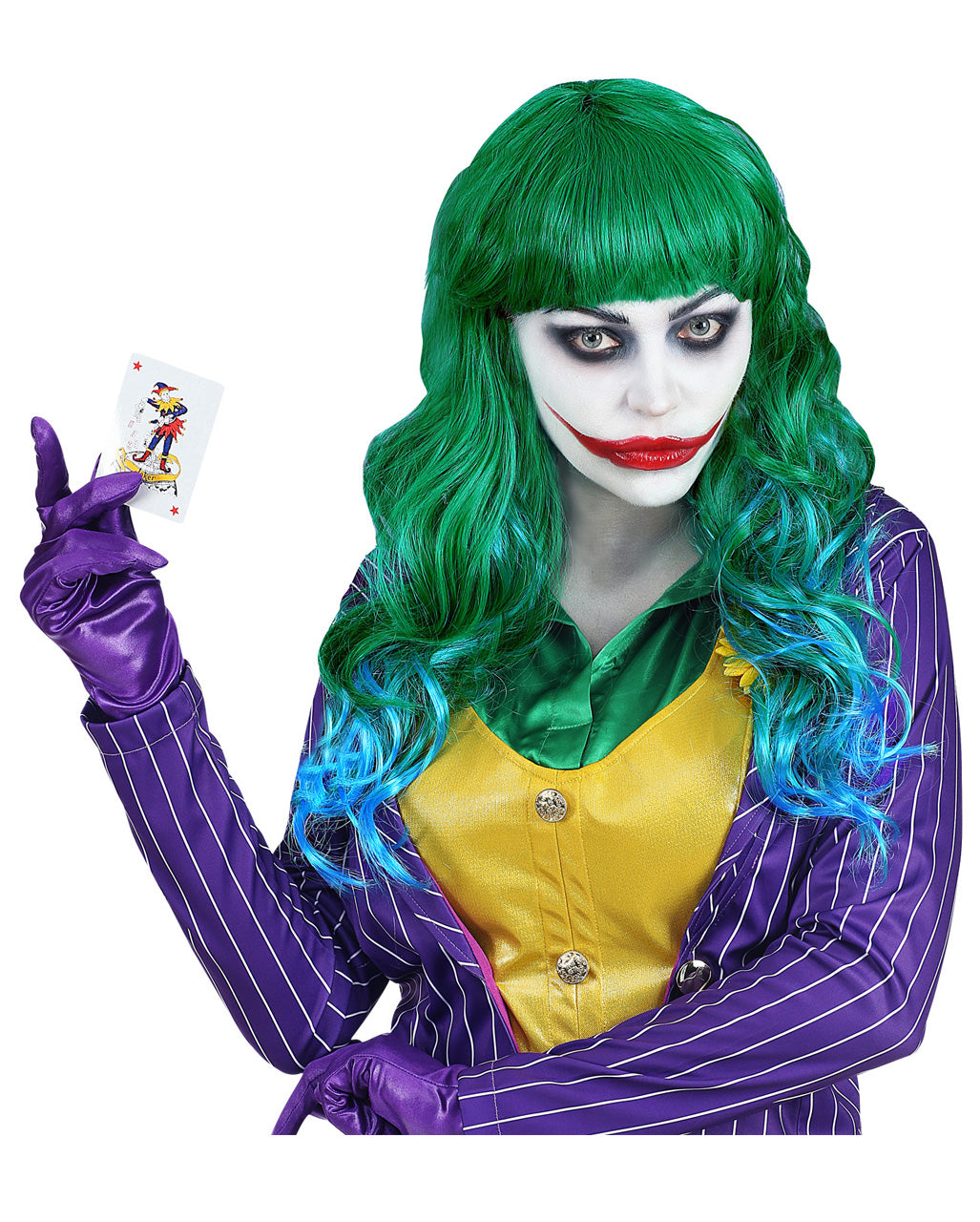 Peluca De Damas Joker Malvado