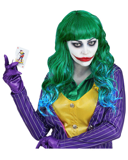 Peluca De Damas Joker Malvado