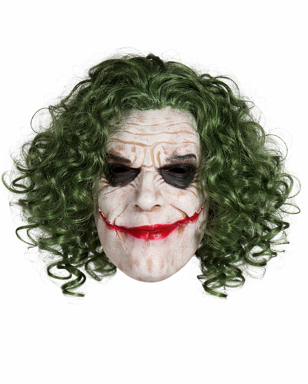 Evil Joker Mask with green Hair