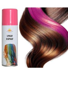 Farbiges Haarspray Pink