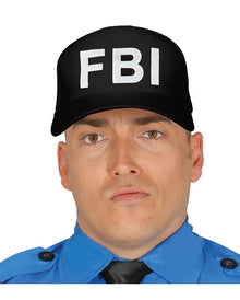 F.B.I. Kappe schwarz