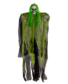 Tattered Ghost With Neon Green Hair 110cm