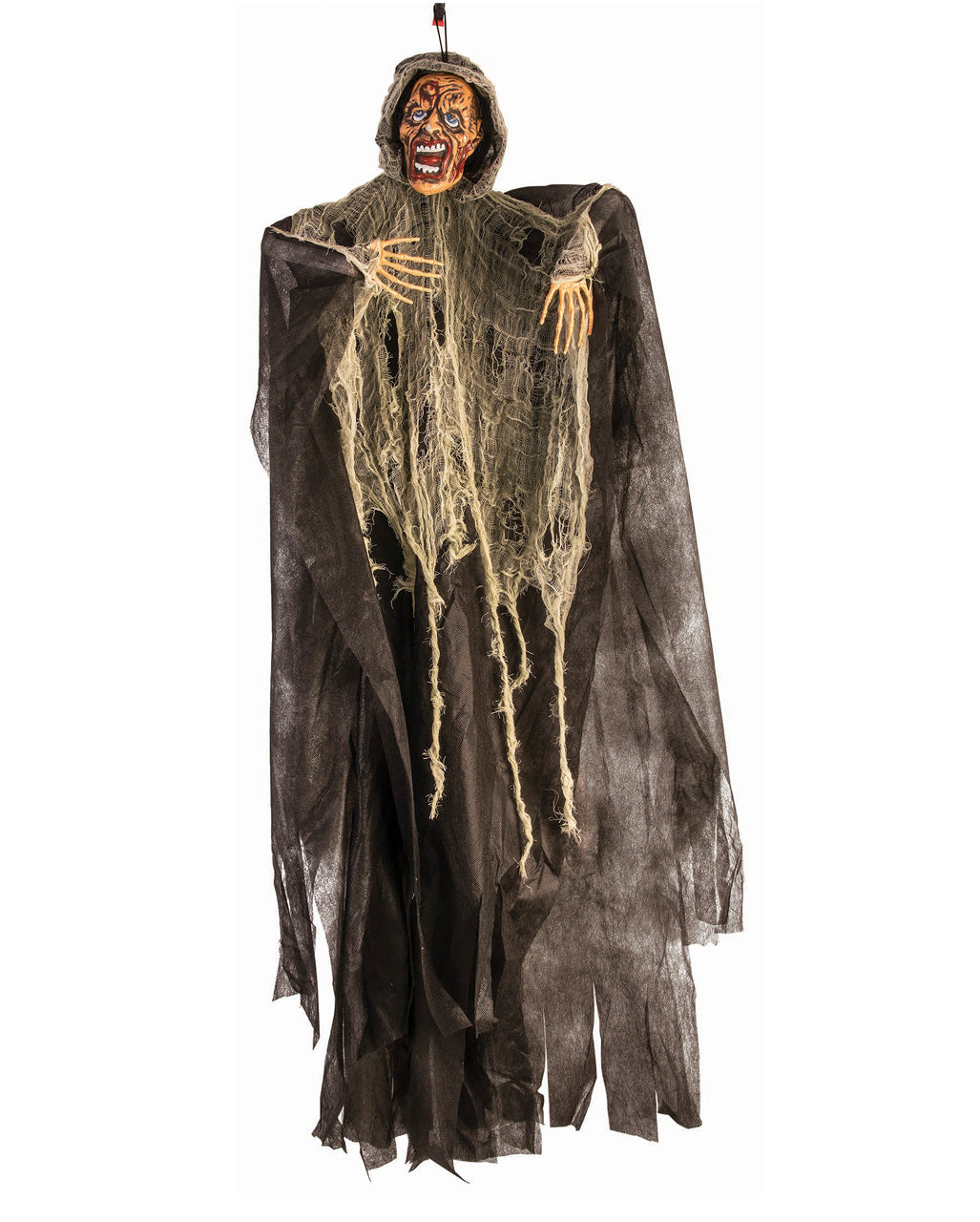 Lumpenzombie mit LED Augen 90cm