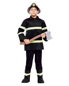 Feuerwehrman Kinderkostüm Medium