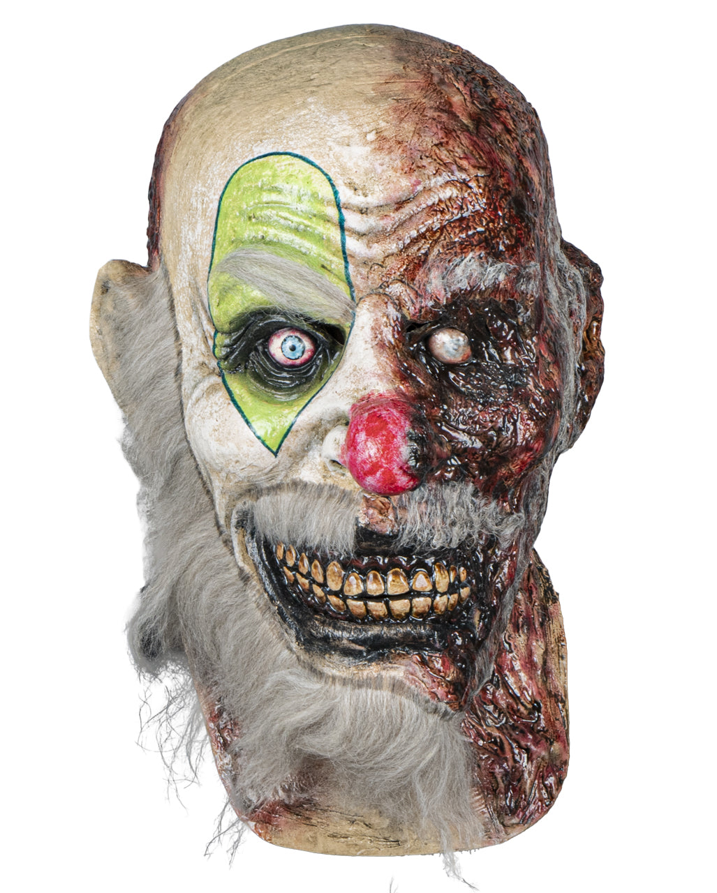 Maschera da clown horror "Fiery Napalm"