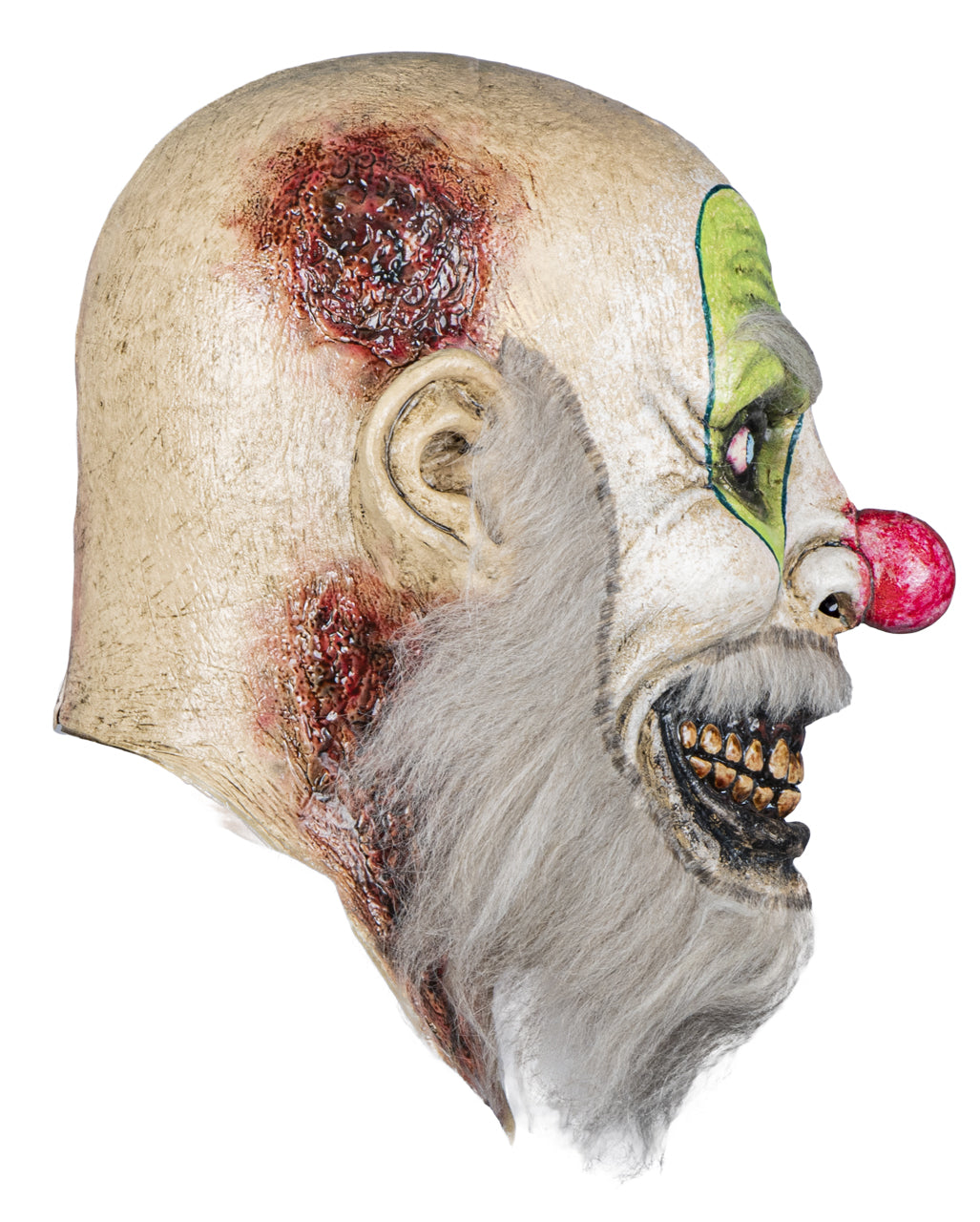 Maschera da clown horror "Fiery Napalm"