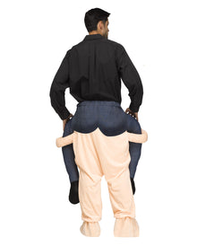 Nackte Granny Huckepack Kostüm