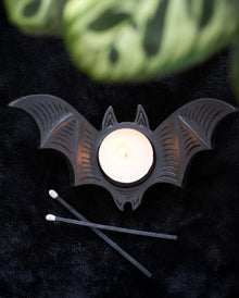 Fledermaus Teelichthalter 15cm