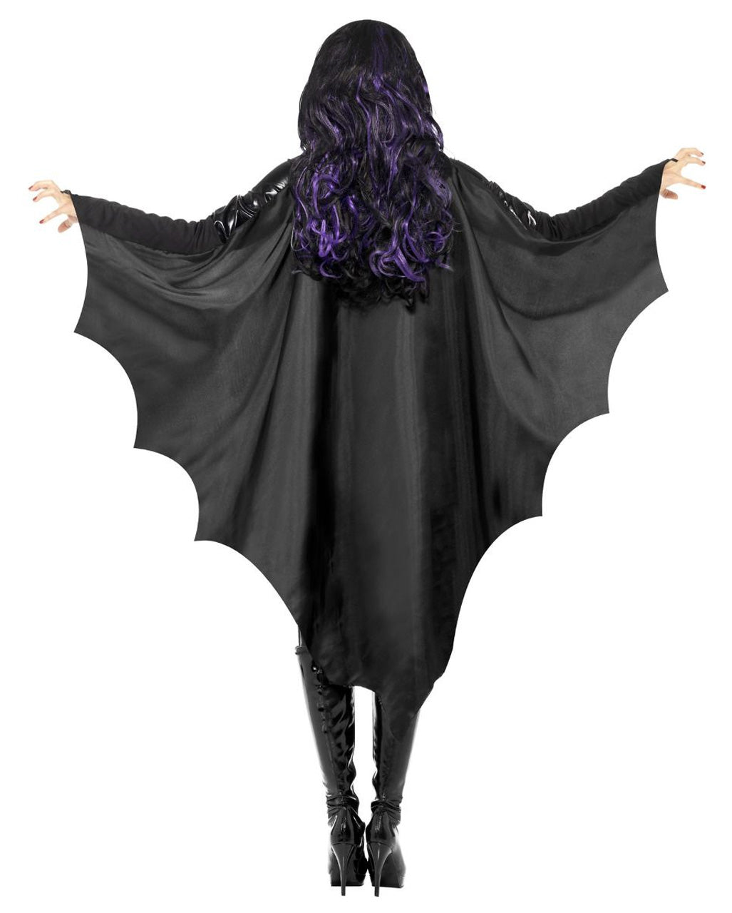 Schwarze Fledermaus Flügel