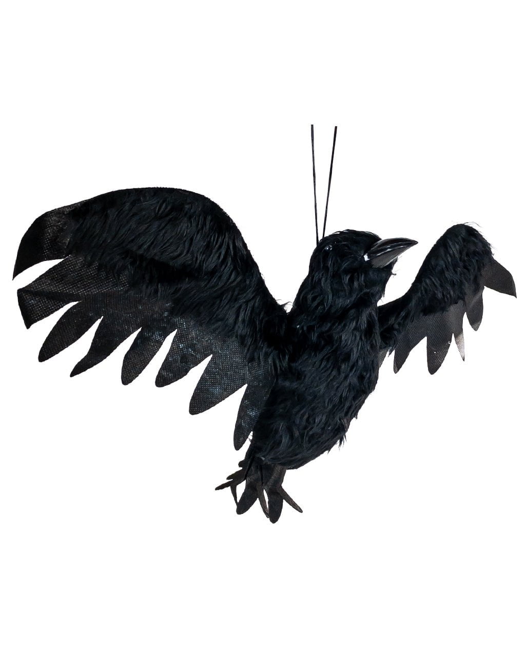 Wing Flapping Raven Halloween Animatronic