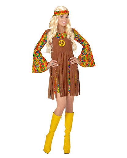 Flower Power Hippie Girl Kostüm