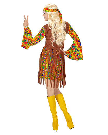 Flower Power Hippie Girl Kostüm