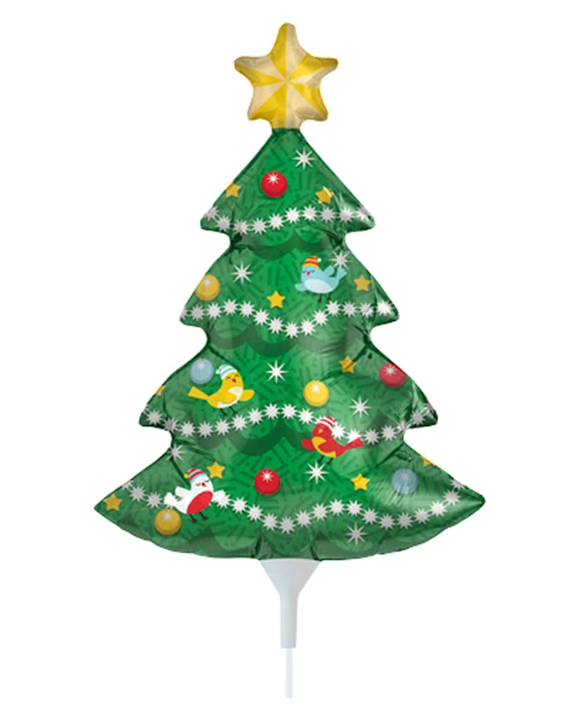 Folienballon Tannenbaum