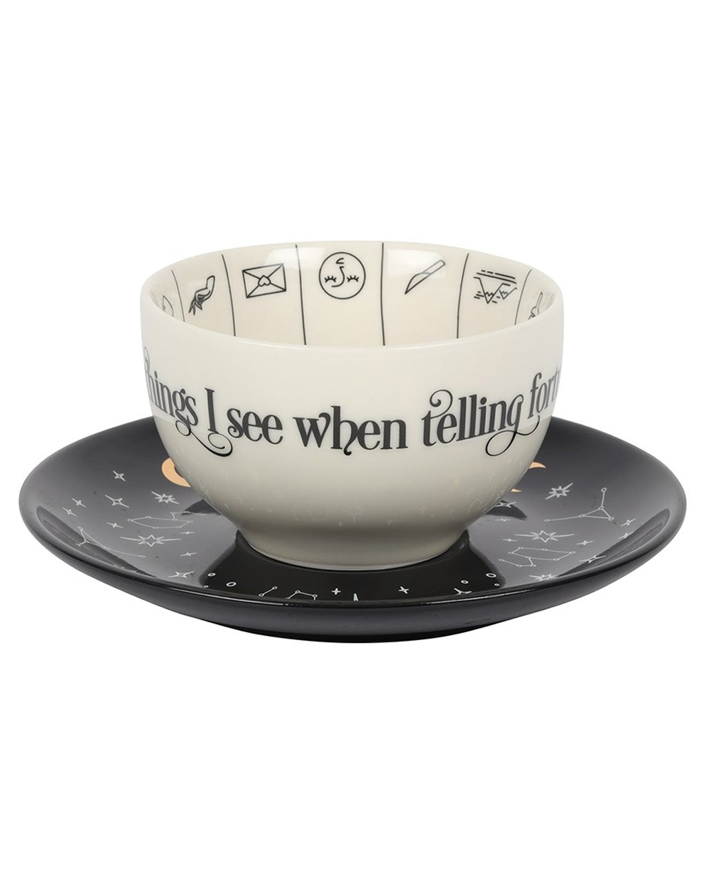 Fortune Telling Cup & Saucer
