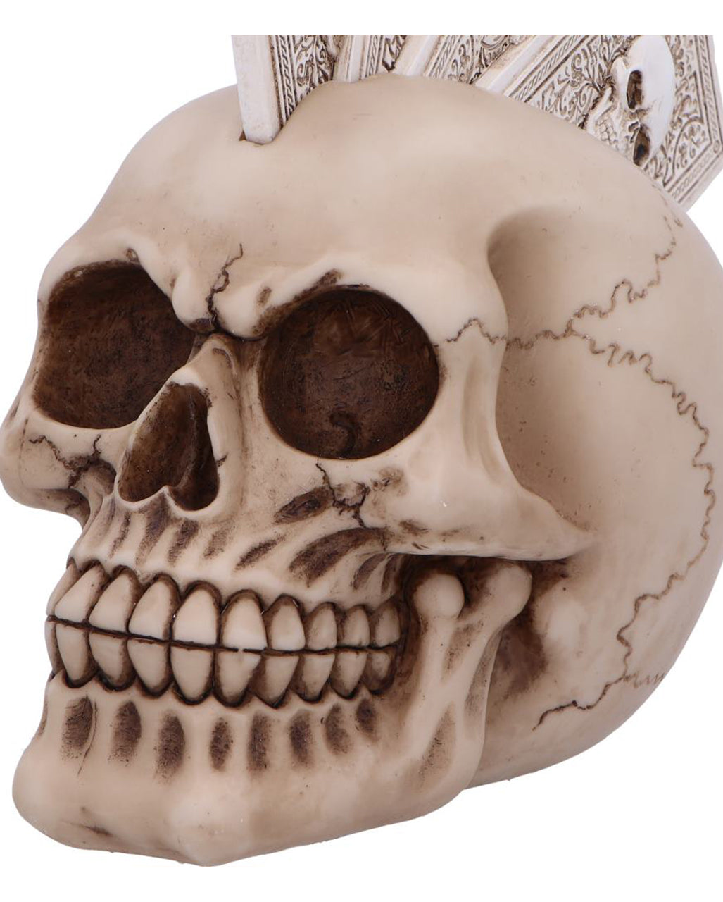 Four of a Kind Poker Totenkopf 19cm