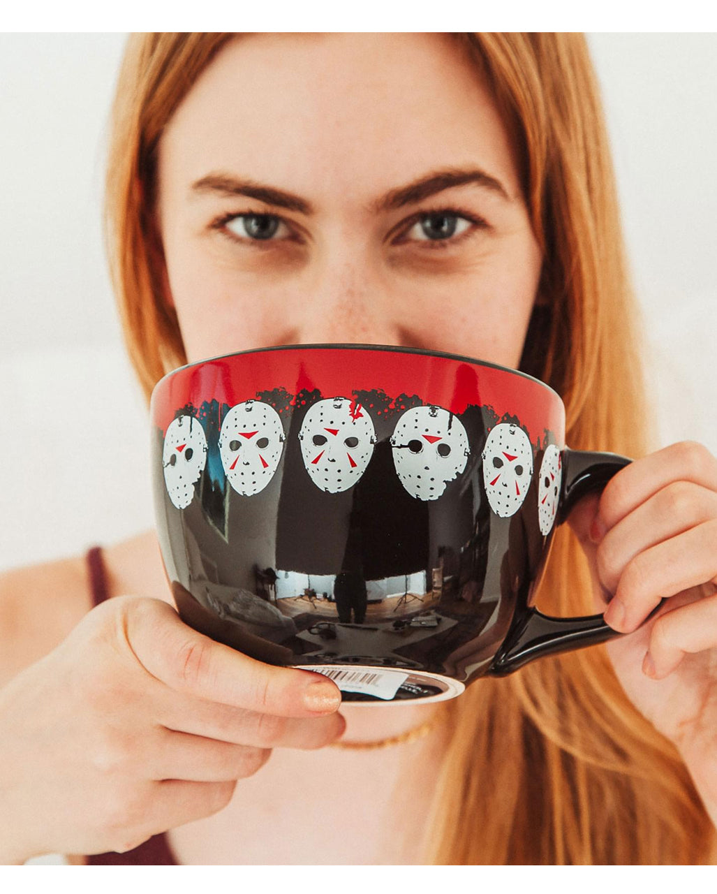 Freitag der 13. Jason Eishockey Maske Suppentasse