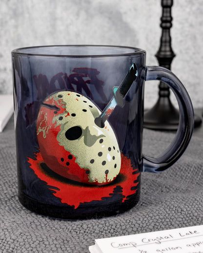 Freitag der 13. Jason Eishockey Maske Glas Tasse