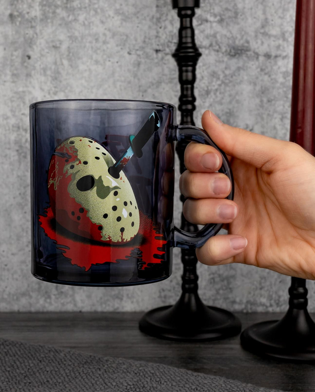 Freitag der 13. Jason Eishockey Maske Glas Tasse