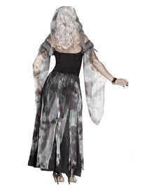 Halloween Brautkleid Kostüm mit Schleier